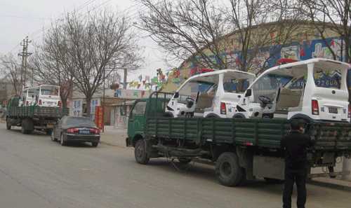躍迪電動(dòng)巡邏車(chē)成功抵達(dá)衡水市饒陽(yáng)縣