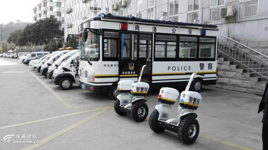 轉(zhuǎn)載！商洛公安獲贈的電動巡邏車、單警雙輪車將投入春節(jié)安保