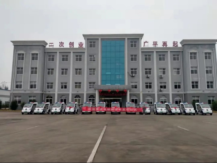躍迪電動(dòng)警用巡邏車批量發(fā)車一順勢而為 蓄勢待發(fā)