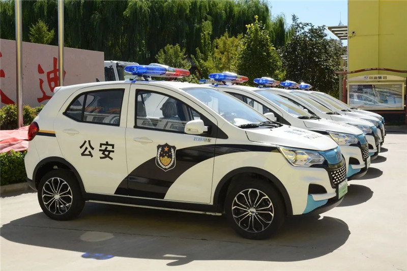 喜迎二十大 忠誠保平安丨躍迪純電動(dòng)警用巡邏車發(fā)往江西