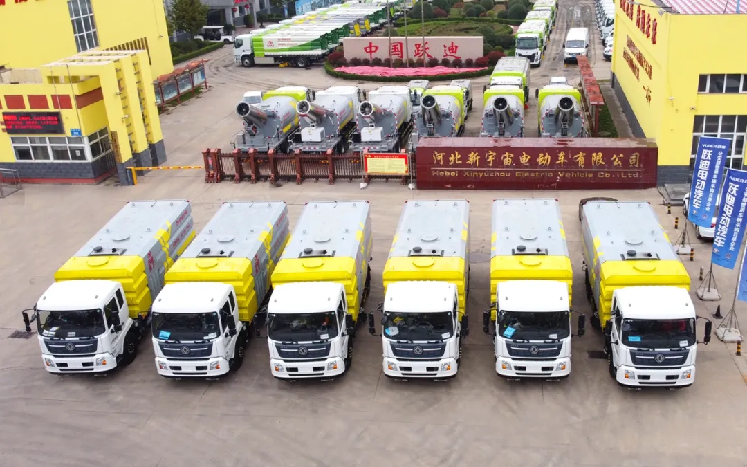 躍迪純電動(dòng)高壓清洗車(chē)—以高壓之力，凈城市之塵