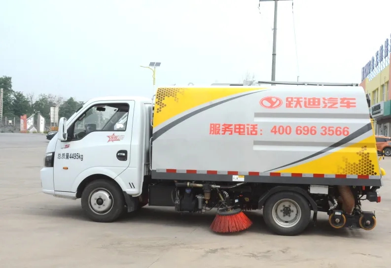 躍迪新能源小型洗掃車｜科技助力，清潔更高效