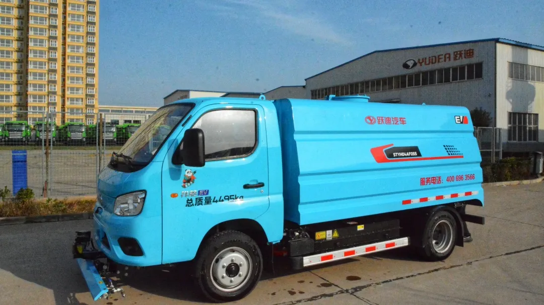 躍迪新能源汽車：綠色動力，引領(lǐng)未來環(huán)衛(wèi)新風尚·